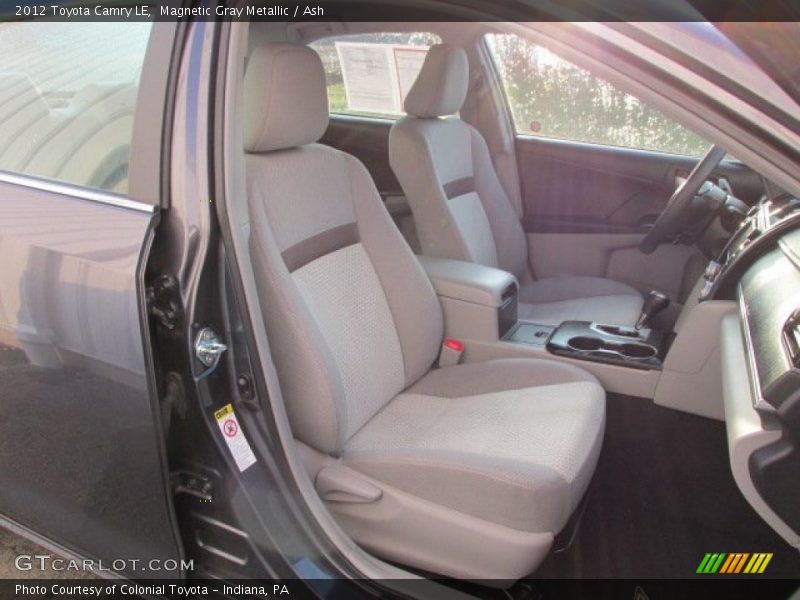 Magnetic Gray Metallic / Ash 2012 Toyota Camry LE