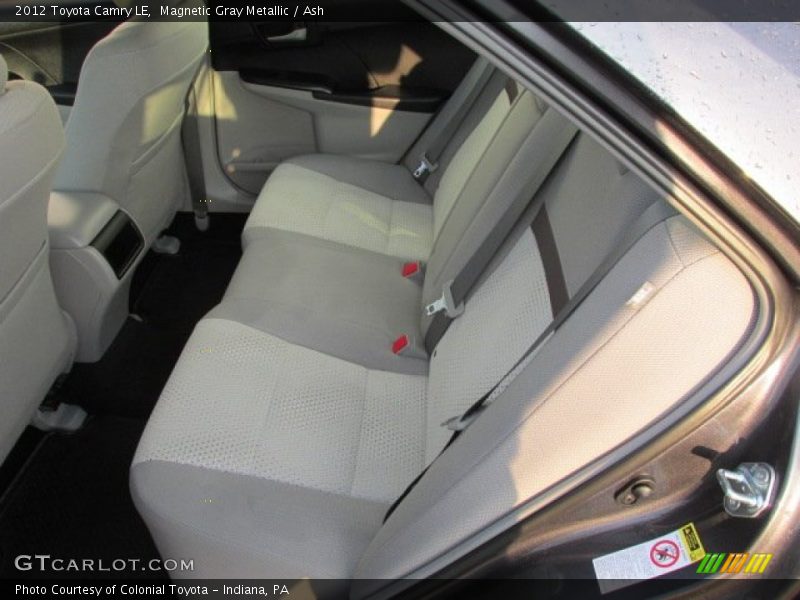 Magnetic Gray Metallic / Ash 2012 Toyota Camry LE
