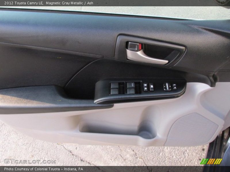 Magnetic Gray Metallic / Ash 2012 Toyota Camry LE