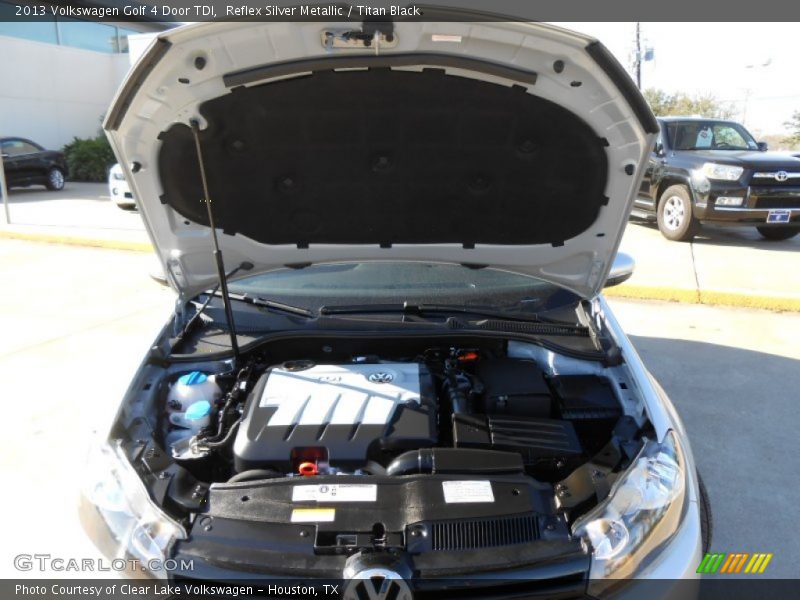 Reflex Silver Metallic / Titan Black 2013 Volkswagen Golf 4 Door TDI