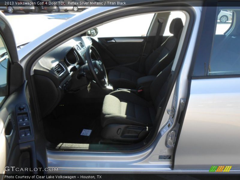 Reflex Silver Metallic / Titan Black 2013 Volkswagen Golf 4 Door TDI