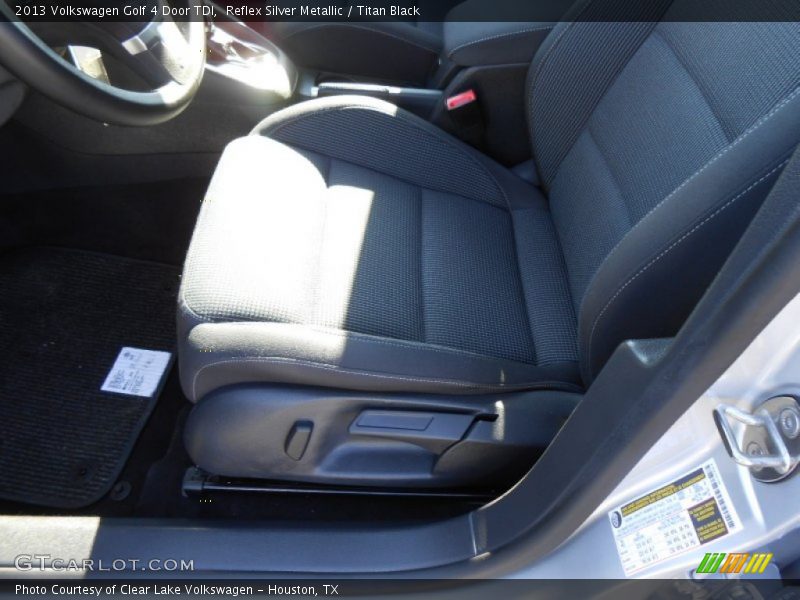 Reflex Silver Metallic / Titan Black 2013 Volkswagen Golf 4 Door TDI