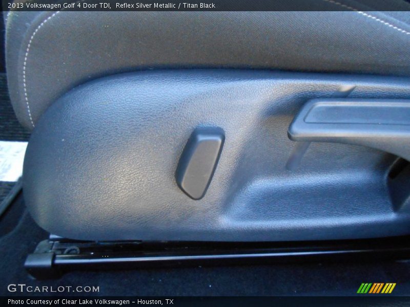Reflex Silver Metallic / Titan Black 2013 Volkswagen Golf 4 Door TDI