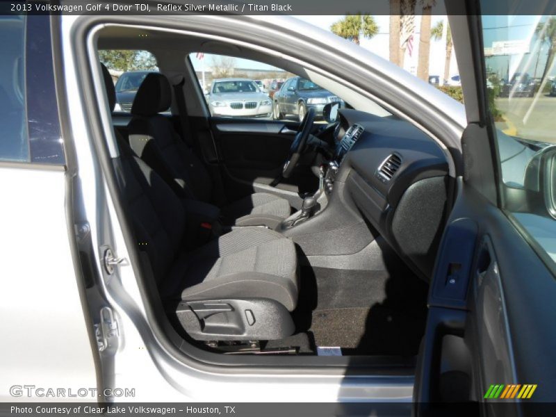 Reflex Silver Metallic / Titan Black 2013 Volkswagen Golf 4 Door TDI
