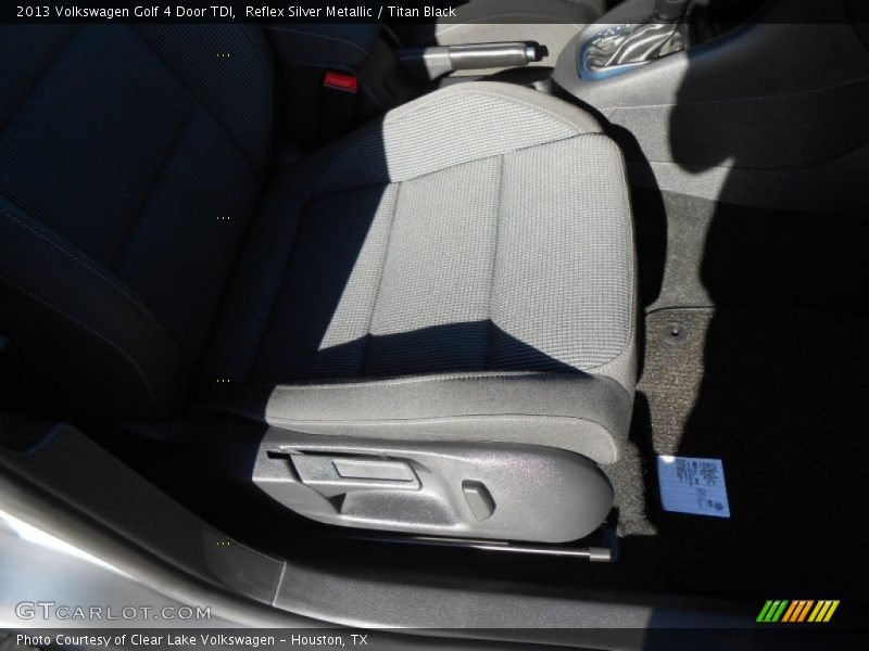 Reflex Silver Metallic / Titan Black 2013 Volkswagen Golf 4 Door TDI