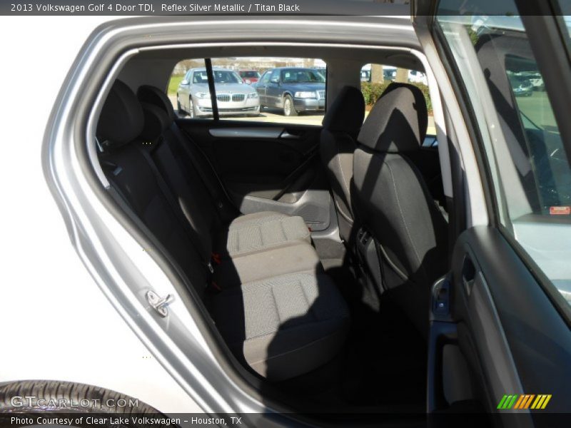 Reflex Silver Metallic / Titan Black 2013 Volkswagen Golf 4 Door TDI