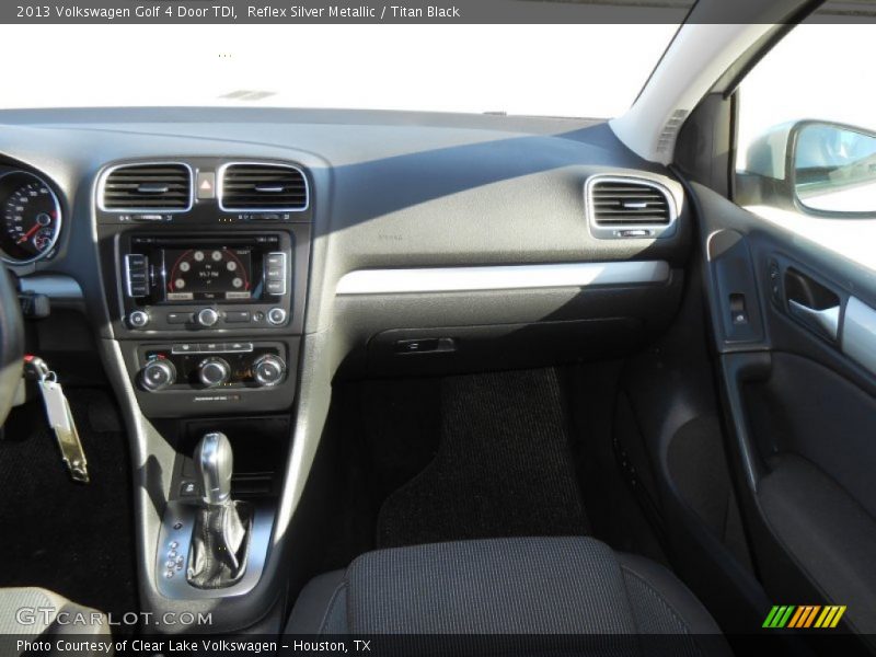 Reflex Silver Metallic / Titan Black 2013 Volkswagen Golf 4 Door TDI