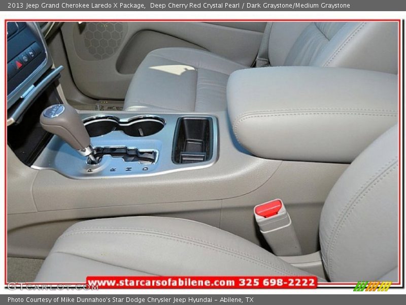 Deep Cherry Red Crystal Pearl / Dark Graystone/Medium Graystone 2013 Jeep Grand Cherokee Laredo X Package