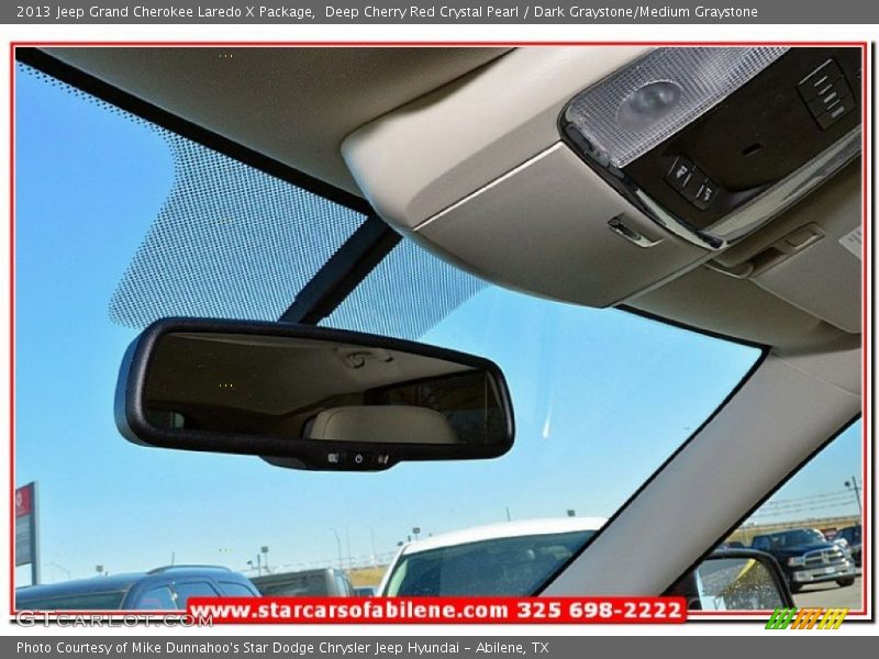Deep Cherry Red Crystal Pearl / Dark Graystone/Medium Graystone 2013 Jeep Grand Cherokee Laredo X Package