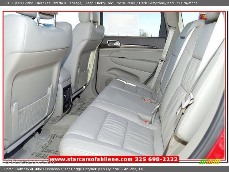 Deep Cherry Red Crystal Pearl / Dark Graystone/Medium Graystone 2013 Jeep Grand Cherokee Laredo X Package