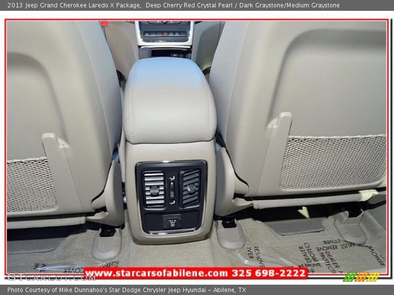 Deep Cherry Red Crystal Pearl / Dark Graystone/Medium Graystone 2013 Jeep Grand Cherokee Laredo X Package