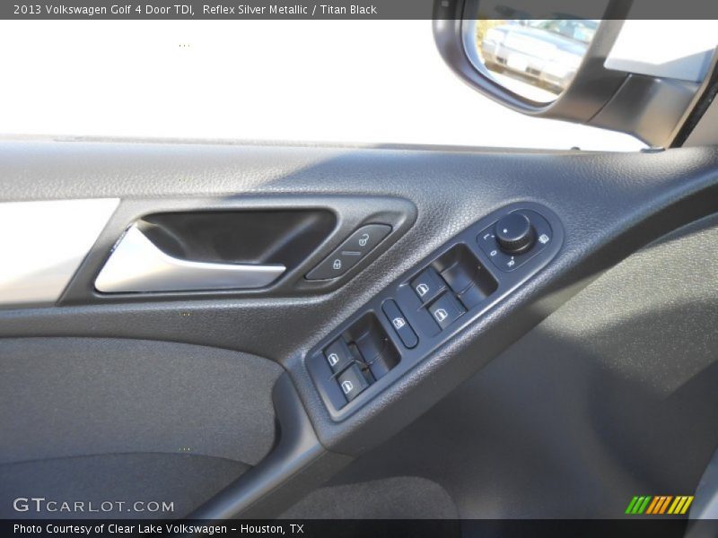 Reflex Silver Metallic / Titan Black 2013 Volkswagen Golf 4 Door TDI