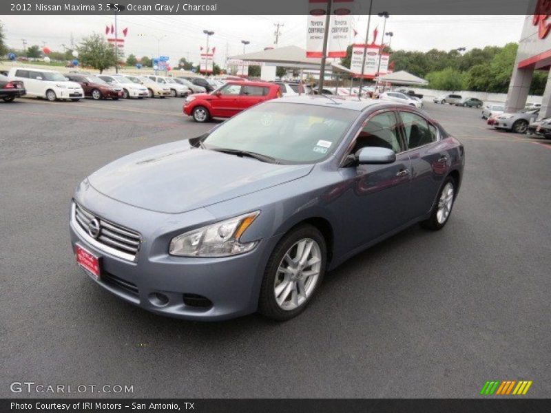 Ocean Gray / Charcoal 2012 Nissan Maxima 3.5 S