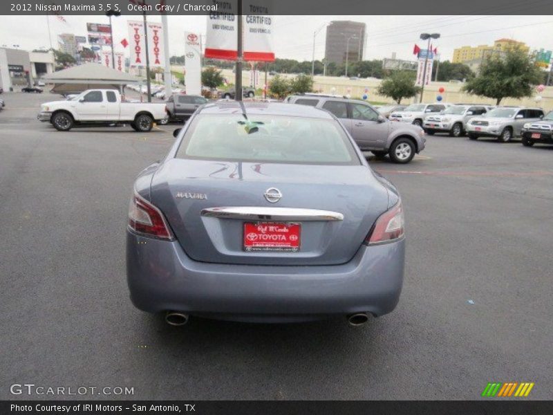 Ocean Gray / Charcoal 2012 Nissan Maxima 3.5 S