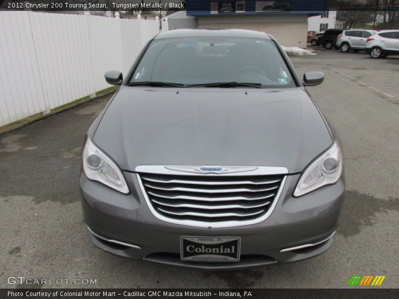 Tungsten Metallic / Black 2012 Chrysler 200 Touring Sedan