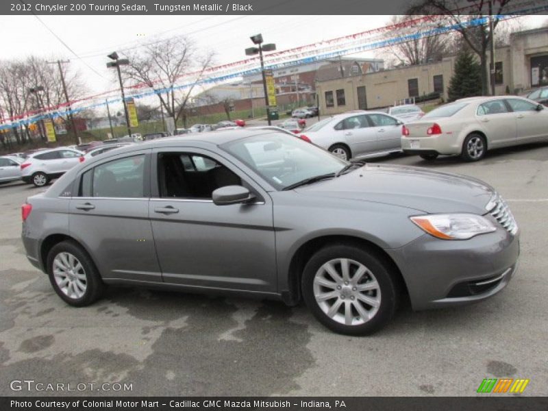 Tungsten Metallic / Black 2012 Chrysler 200 Touring Sedan