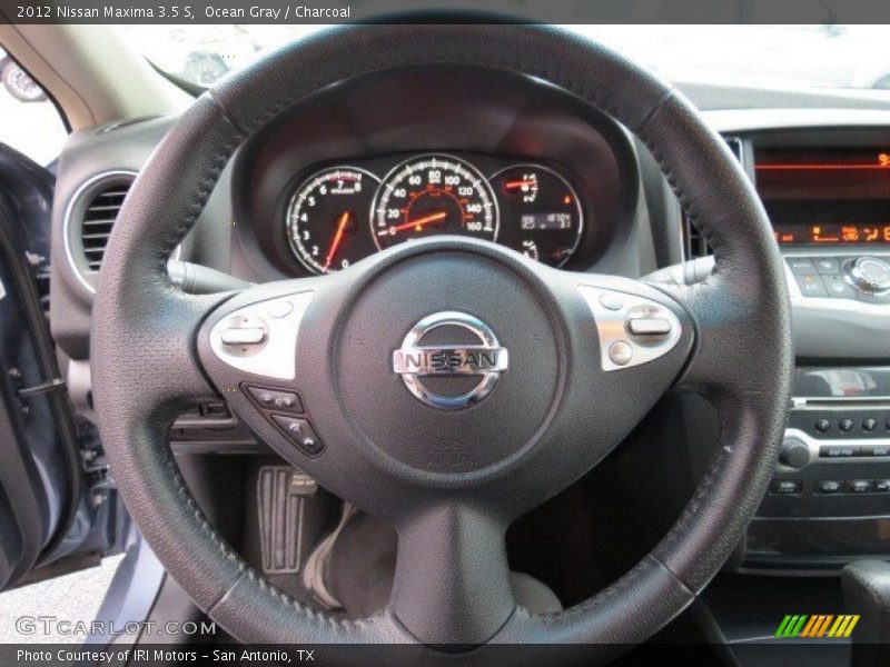 Ocean Gray / Charcoal 2012 Nissan Maxima 3.5 S