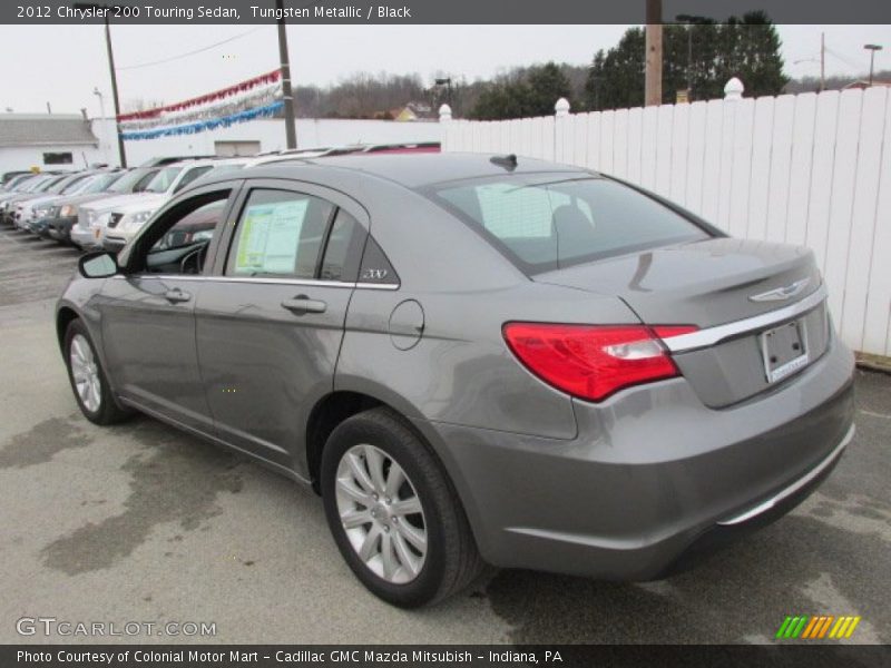 Tungsten Metallic / Black 2012 Chrysler 200 Touring Sedan