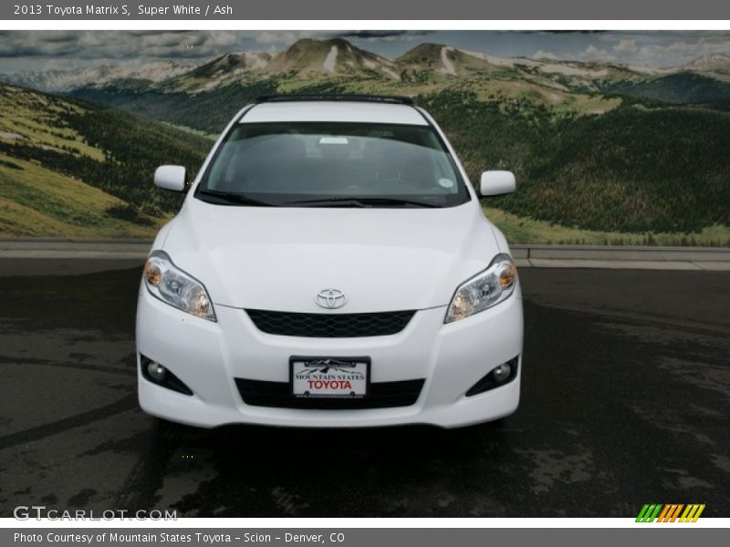 Super White / Ash 2013 Toyota Matrix S