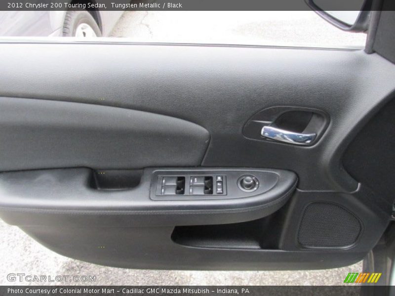 Tungsten Metallic / Black 2012 Chrysler 200 Touring Sedan