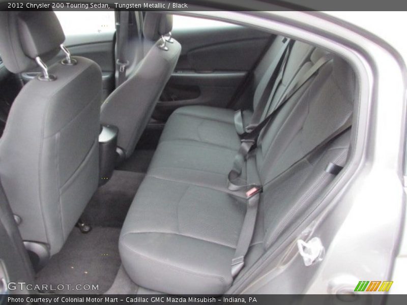 Tungsten Metallic / Black 2012 Chrysler 200 Touring Sedan