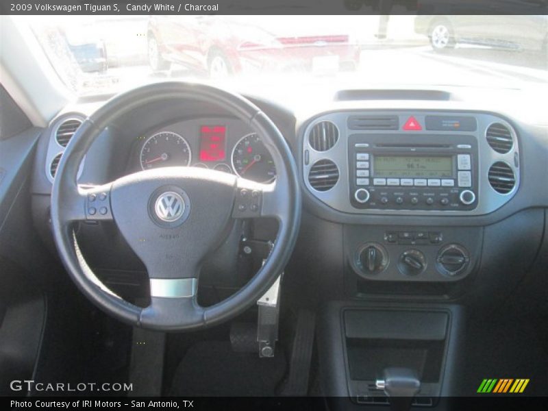 Candy White / Charcoal 2009 Volkswagen Tiguan S