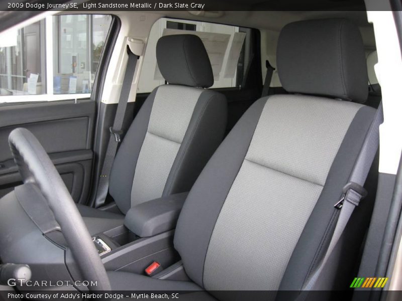 Light Sandstone Metallic / Dark Slate Gray 2009 Dodge Journey SE