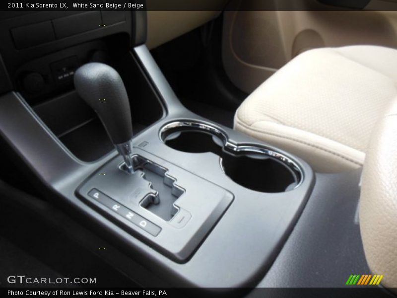 White Sand Beige / Beige 2011 Kia Sorento LX