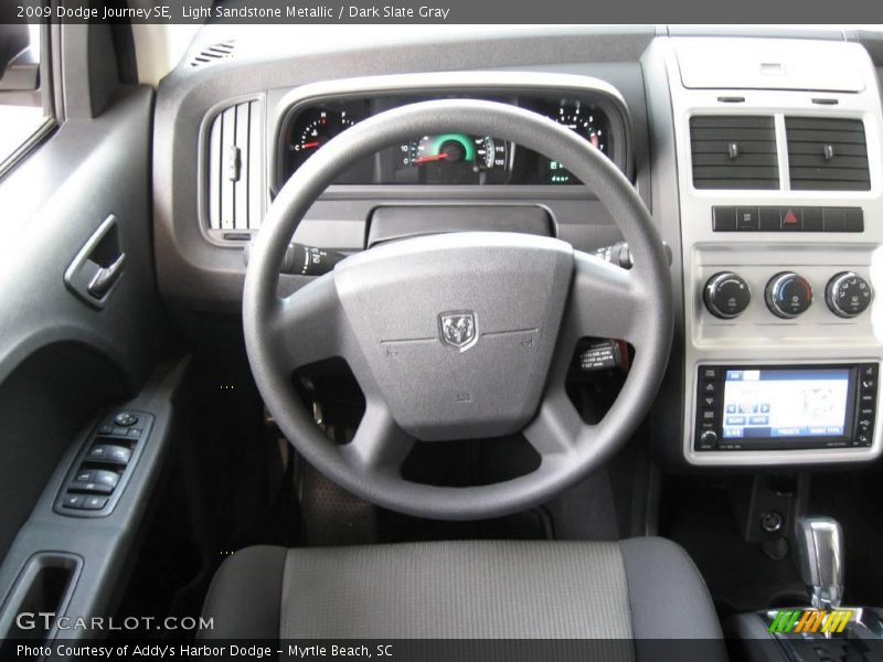 Light Sandstone Metallic / Dark Slate Gray 2009 Dodge Journey SE