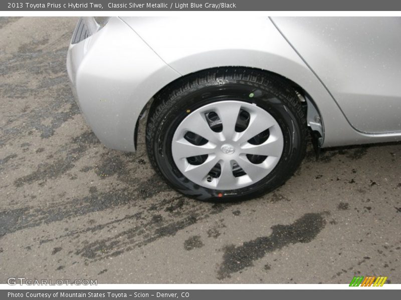  2013 Prius c Hybrid Two Wheel