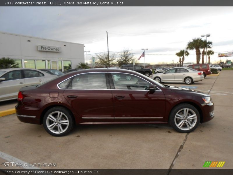  2013 Passat TDI SEL Opera Red Metallic