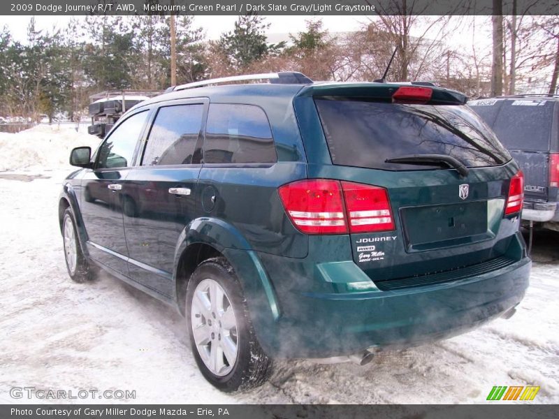 Melbourne Green Pearl / Dark Slate Gray/Light Graystone 2009 Dodge Journey R/T AWD