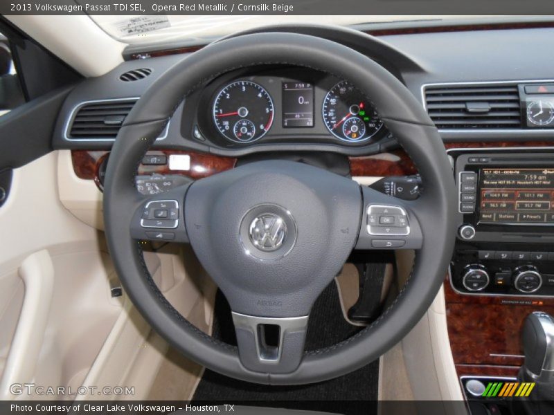  2013 Passat TDI SEL Steering Wheel