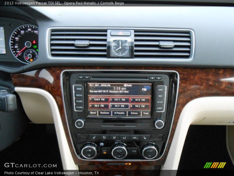 Controls of 2013 Passat TDI SEL