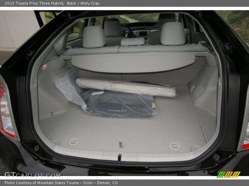Black / Misty Gray 2013 Toyota Prius Three Hybrid