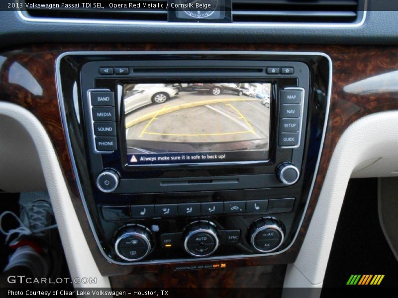 Opera Red Metallic / Cornsilk Beige 2013 Volkswagen Passat TDI SEL