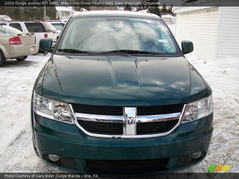 Melbourne Green Pearl / Dark Slate Gray/Light Graystone 2009 Dodge Journey R/T AWD