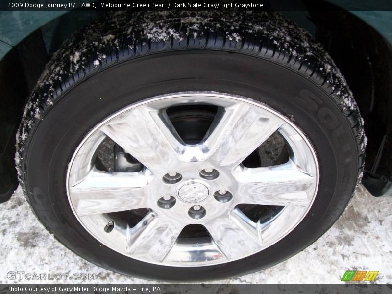 Melbourne Green Pearl / Dark Slate Gray/Light Graystone 2009 Dodge Journey R/T AWD