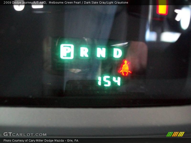 Melbourne Green Pearl / Dark Slate Gray/Light Graystone 2009 Dodge Journey R/T AWD