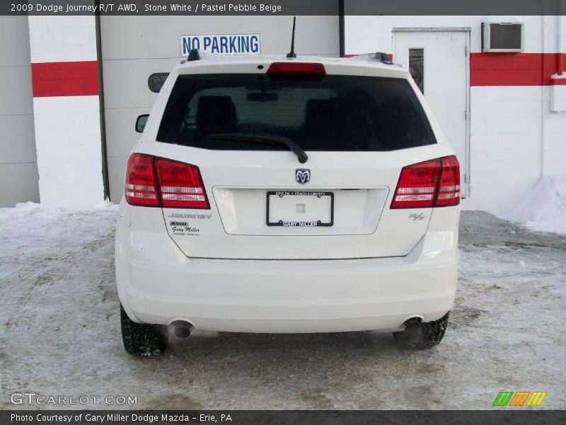 Stone White / Pastel Pebble Beige 2009 Dodge Journey R/T AWD