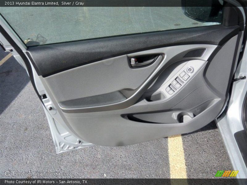 Silver / Gray 2013 Hyundai Elantra Limited