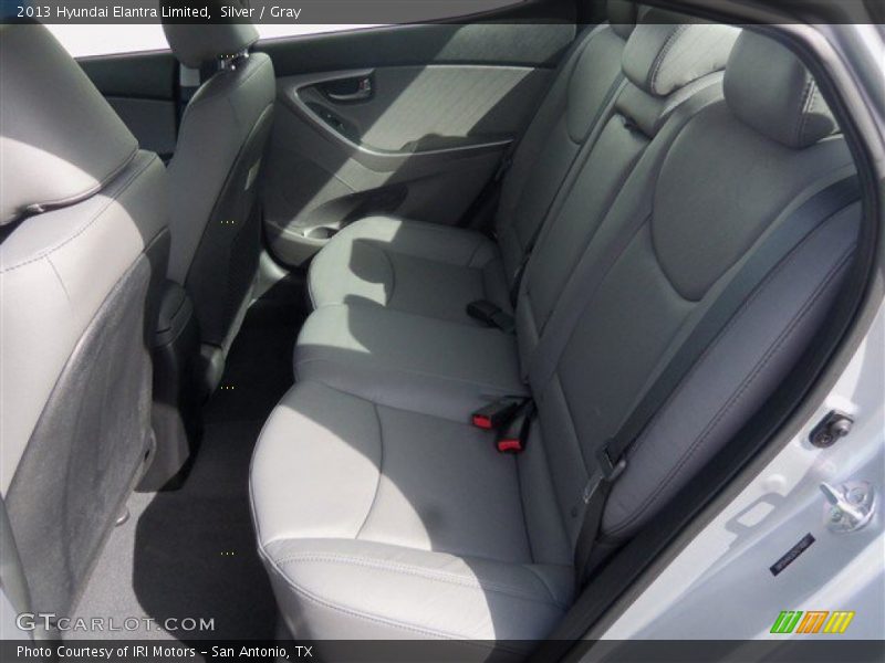 Silver / Gray 2013 Hyundai Elantra Limited