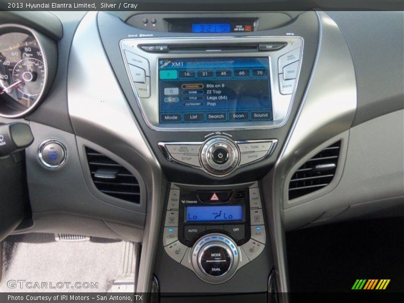 Silver / Gray 2013 Hyundai Elantra Limited
