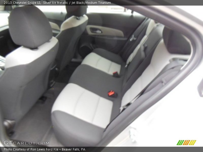 Silver Ice Metallic / Jet Black/Medium Titanium 2013 Chevrolet Cruze LS