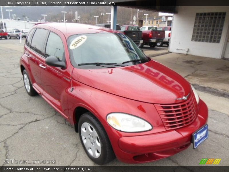Inferno Red Pearlcoat / Dark Slate Gray 2004 Chrysler PT Cruiser