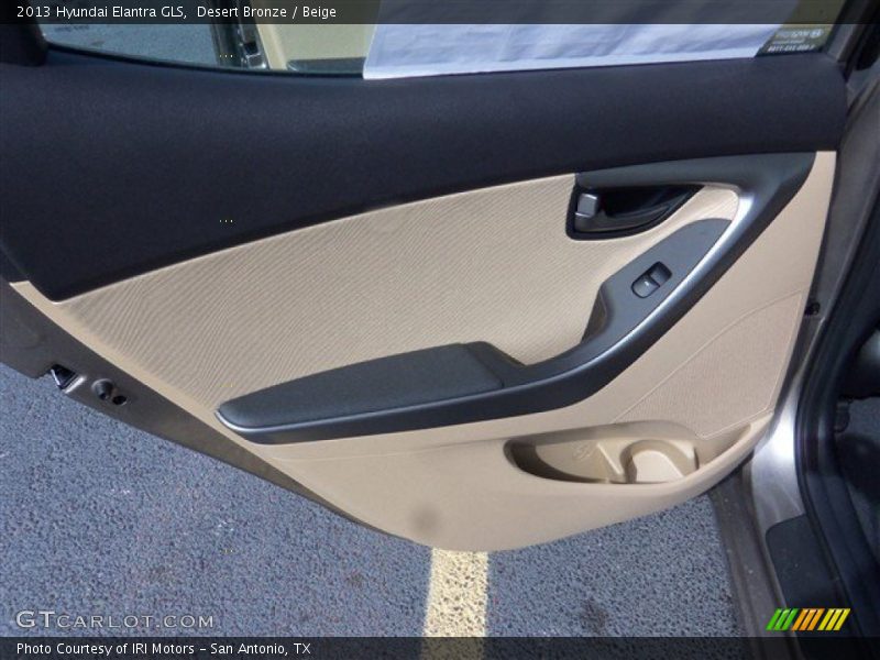 Desert Bronze / Beige 2013 Hyundai Elantra GLS