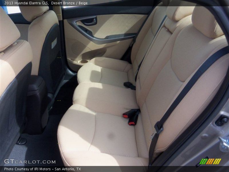 Desert Bronze / Beige 2013 Hyundai Elantra GLS