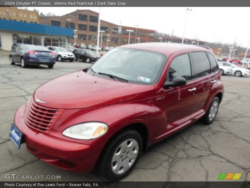 Inferno Red Pearlcoat / Dark Slate Gray 2004 Chrysler PT Cruiser