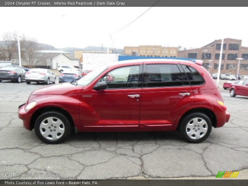 Inferno Red Pearlcoat / Dark Slate Gray 2004 Chrysler PT Cruiser