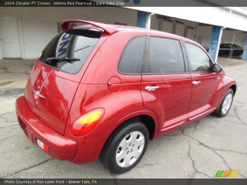 Inferno Red Pearlcoat / Dark Slate Gray 2004 Chrysler PT Cruiser